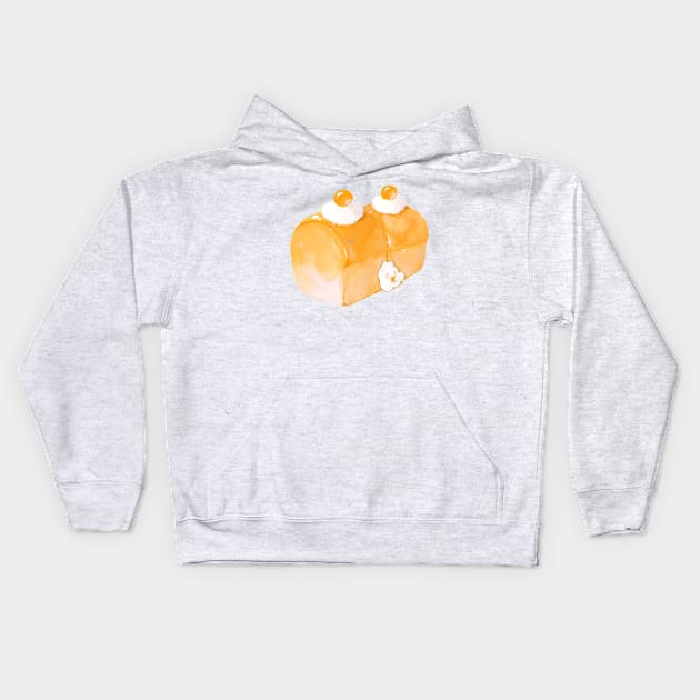 Warm Bread Kids Hoodie by happyyu